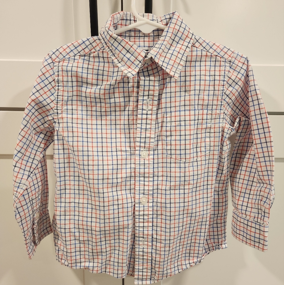 Toddler Janie and Jack Button Down